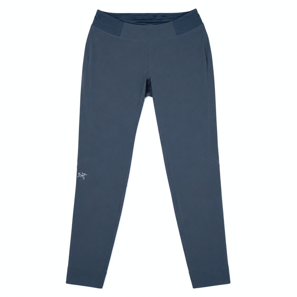 Arc'teryx Trino SL Tight Women XS Blue Windstopper Hiking Running Pants Gorpcore